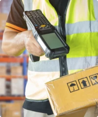 Electronic warehouse inventory